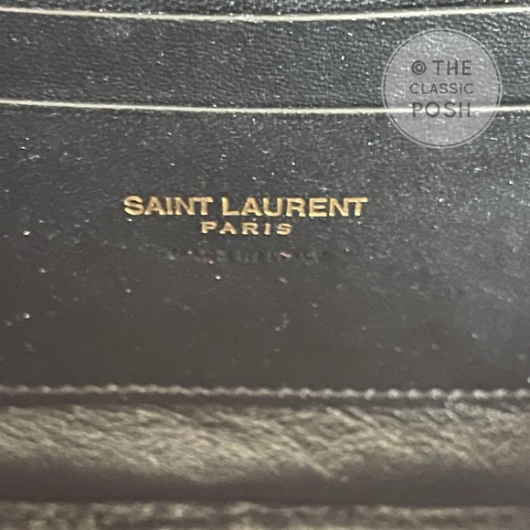 ❌SOLD❌ NEW SAINT LAURENT Lou Mini Matelassé Patent Leather Camera Bag RED - Picture 11 of 12